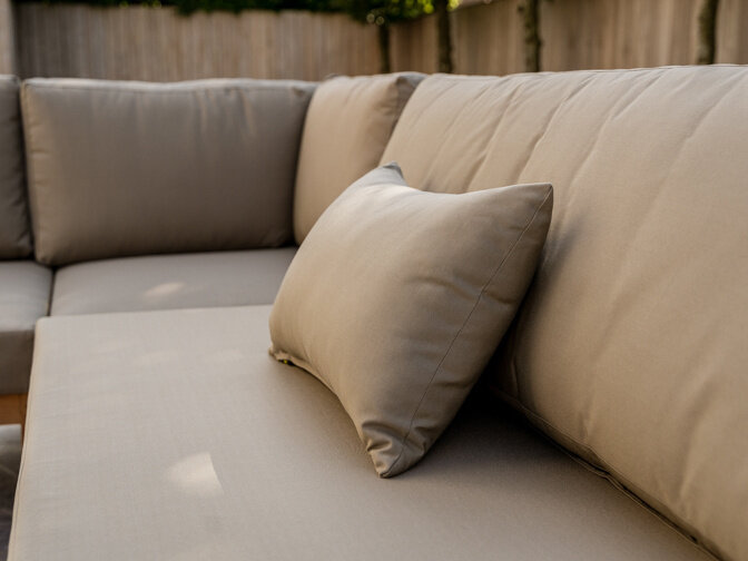 Rechteckiges Kissen – Sand