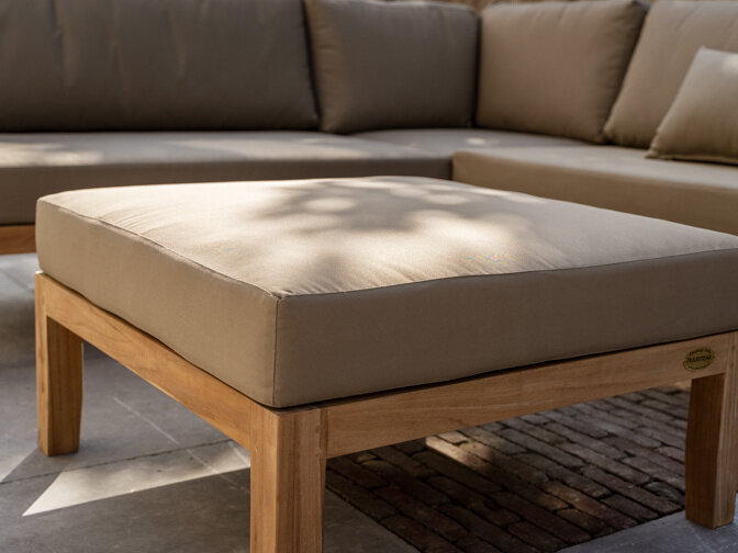 Polster für New Ibiza für Loungetisch 80x80cm -Sand