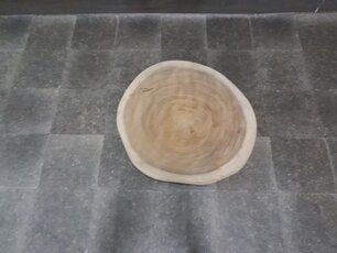 Runde Baumstammtischplatte 75/80 cm CA66-323