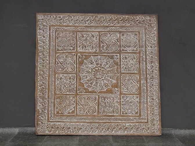 Dekorative Wandplatte 130x130 cm SKA01-2331