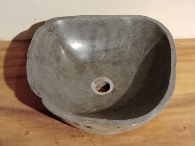 Naturstein-Waschschüssel – 40 x 38 x 15 cm – FL22154