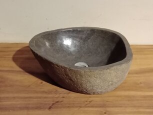 Naturstein-Waschbecken – 43 x 37 x 15 cm – FL22173
