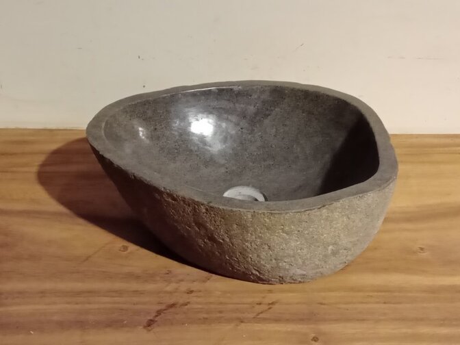 Naturstein-Waschbecken – 43 x 37 x 15 cm – FL22173
