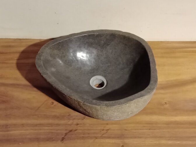 Naturstein-Waschbecken – 43 x 37 x 15 cm – FL22173