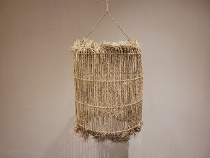 Lampenschirm aus Schilfrohr - Ibiza-Stil 50 x 52 cm