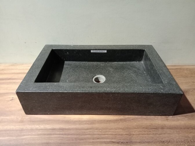 Waschbecken aus Naturstein – 60 x 38 x 13 cm – FL22265