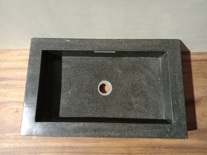 Waschbecken aus Naturstein – 60 x 38 x 13 cm – FL22265
