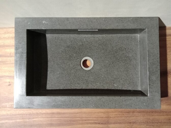 Waschbecken aus Naturstein – 60 x 38 x 13 cm – FL22268