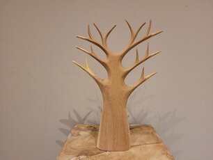 Schmuckständer aus Holz – klein – 25 x 35 x 7 cm