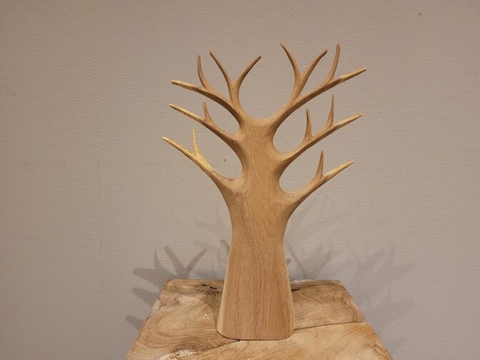 Schmuckständer aus Holz – klein – 25 x 35 x 7 cm