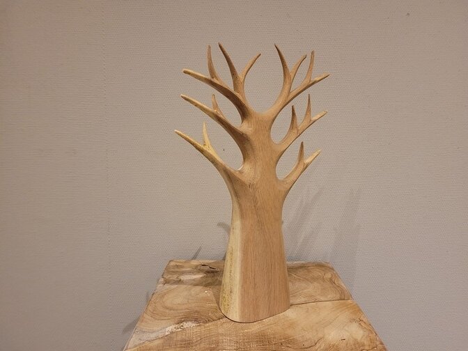 Schmuckständer aus Holz – klein – 25 x 35 x 7 cm