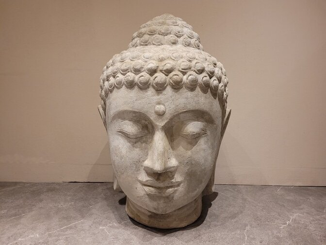 Buddha-Kopf – 80 x 110 x 70 cm – PVC – BB2384-02