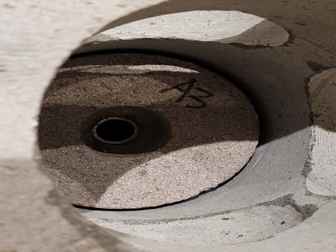 Japanische Laterne aus Naturstein - 100 cm