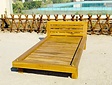 Teak-Stelvio-Tagesliege - Einzelbett