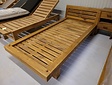 Teak-Stelvio-Tagesliege - Einzelbett