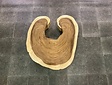 Runde Baumstamm-Tischplatte 80/95 cm - AS04-923