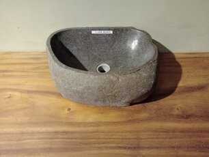 Waschbecken aus Naturstein – 48 x 34 x 15 cm – FL22296
