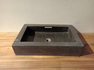 Naturstein-Waschbecken 60x38x13cm - FL22301