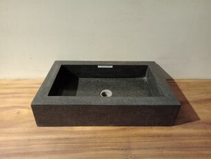 Waschbecken aus Naturstein 60 x 38 x 13 cm – FL22305