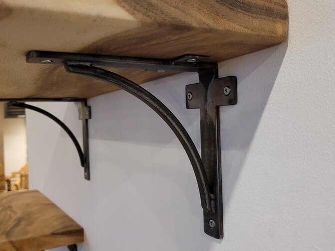 Regalstütze – Rustikal 16 x 16 cm – pro Stück