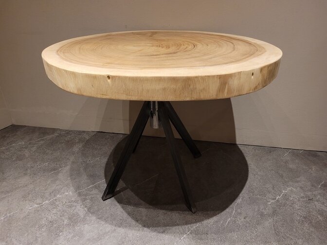 Rustikales Tischgestell– 4 Beine mit Rohr