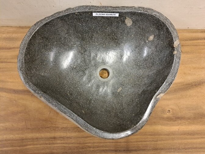 Waschbecken aus Naturstein – 52 x 44 x 15 cm – FL22360