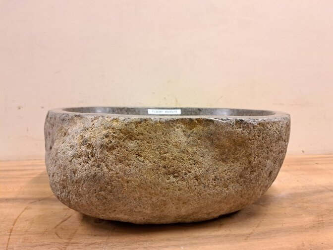 Waschbecken aus Naturstein – 45 x 43 x 15 cm – FL22361