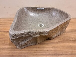 Waschbecken aus Naturstein – 48 x 46 x 15 cm – FL22371