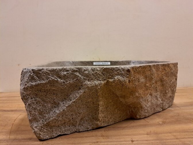 Waschbecken aus Naturstein – 48 x 46 x 15 cm – FL22371