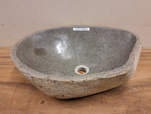 Waschbecken aus Naturstein – 53 x 38 x 15 cm – FL22373