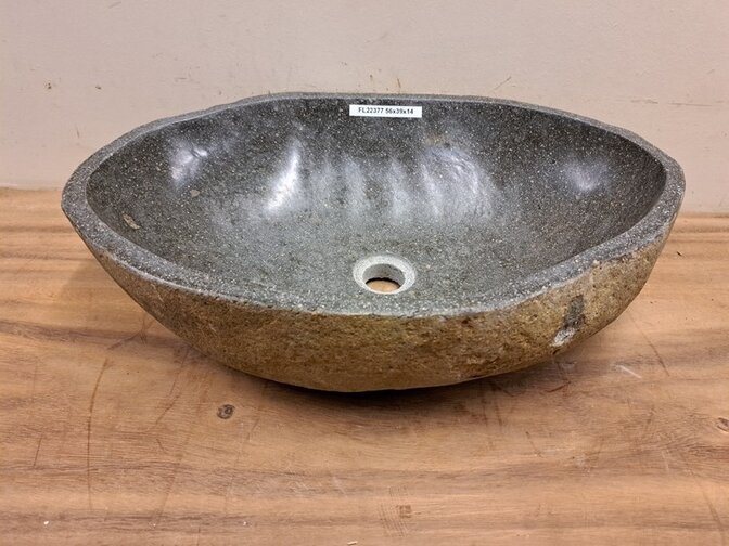 Waschbecken aus Naturstein – 56 x 34 x 15 cm – FL22377