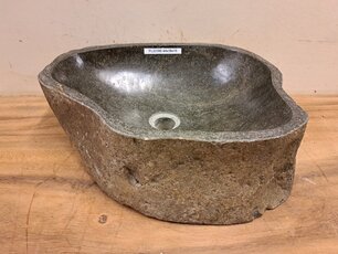 Waschbecken aus Naturstein – 44 x 38 x 15 cm – FL22380