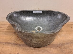 Waschbecken aus Naturstein – 52 x 31 x 15 cm – FL22381