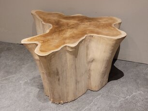 Couchtisch aus Wurzelholz 85/100x46 cm IJ2403-11