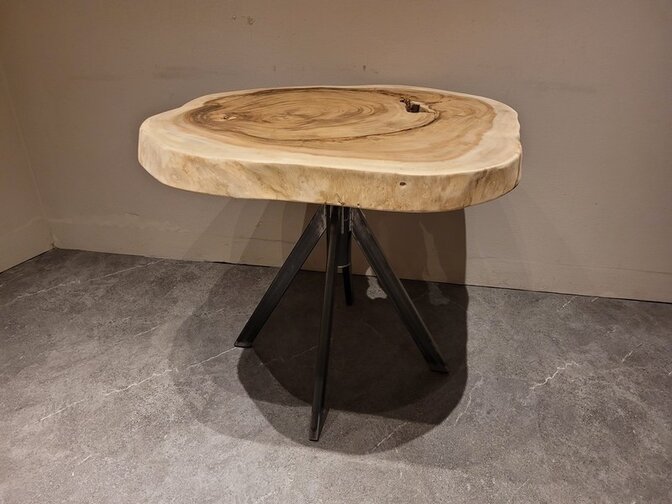 Couchtischgestell 3 beinig Metall - rustikal