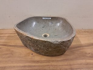 Waschbecken aus Naturstein – 46 x 41 x 15 cm – FL22490