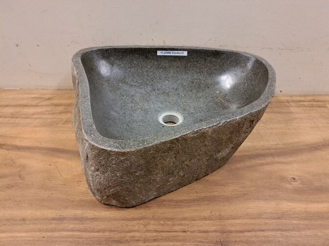 Waschbecken aus Naturstein – 52 x 43 x 15 cm – FL22492