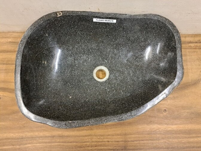 Waschbecken aus Naturstein – 58x40x15 cm – FL22493