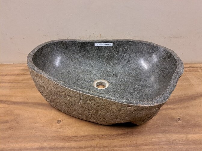 Waschbecken aus Naturstein – 59x41x15 cm – FL22495