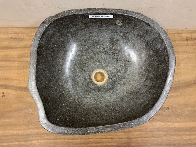 Waschbecken aus Naturstein – 48x42x15 cm – FL22500