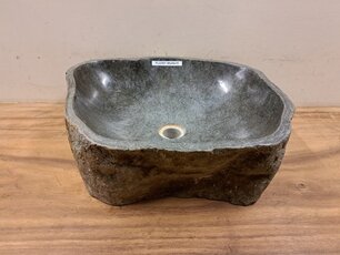 Waschbecken aus Naturstein - 48x44x15cm - FL22501