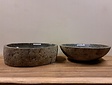 2 Flusssteinwaschbecken - 52x43x15cm - FL22503
