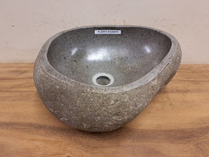 Waschbecken aus Naturstein – 41 x 34 x 15 cm – FL22511