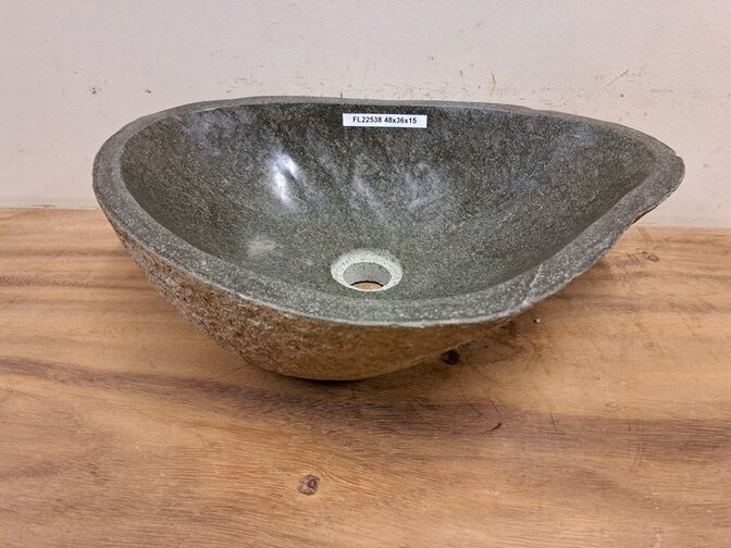 Waschbecken aus Naturstein – 48 x 36 x 15 cm – FL22538