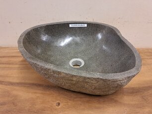 Waschbecken aus Naturstein – 41 x 38 x 15 cm – FL22539