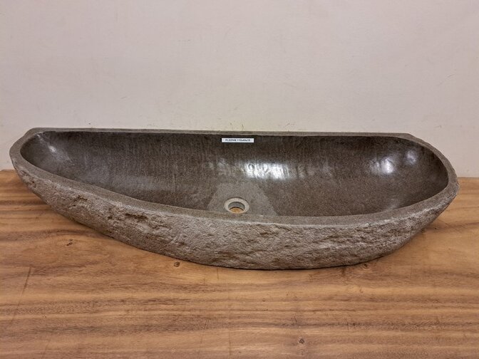 Naturstein-Waschbecken – 110 x 39 x 15 cm – FL22588