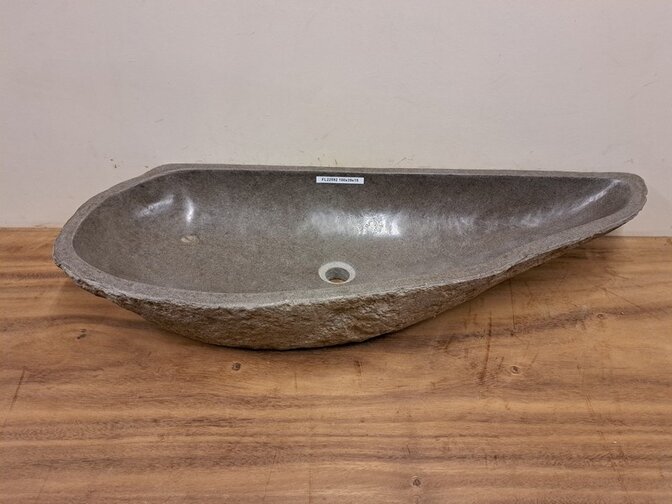 Naturstein-Waschbecken – 100 x 39 x 15 cm – FL22592