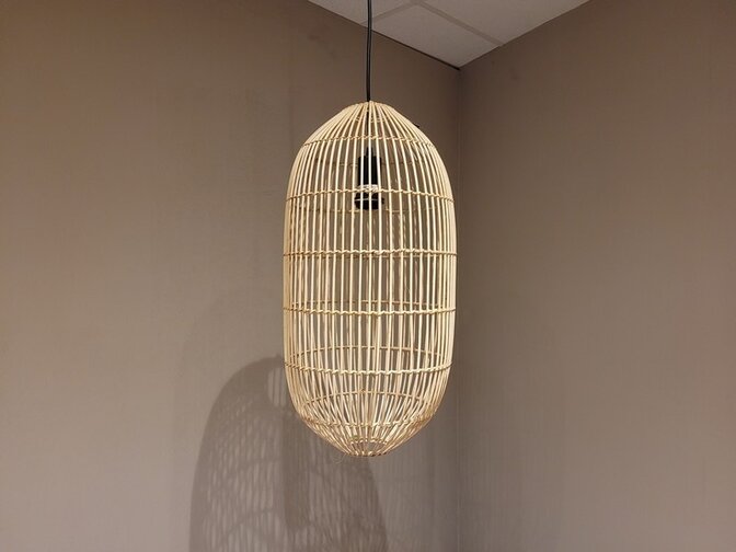 Lampenschirm im Ibiza-Stil 50 x 80 cm - Rattan