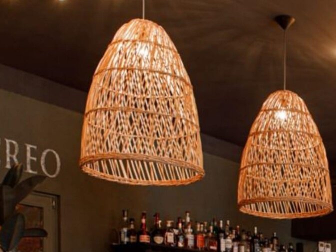 Lampenschirm im Ibiza-Stil 30x60 cm - Magelang