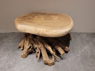 Couchtisch aus Wurzelholz 65/85x50 cm – 2432-03